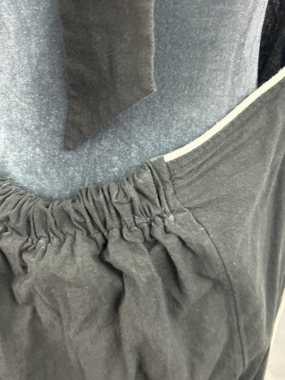 Free People Summer In Capri Halter Slit Side Midi Dress Womens Size XL Black NWT - Picture 16 of 16